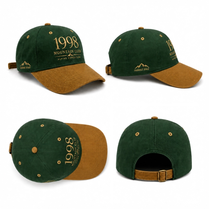 Custom Logo Two-Tone NFC Smart Baseball Cap