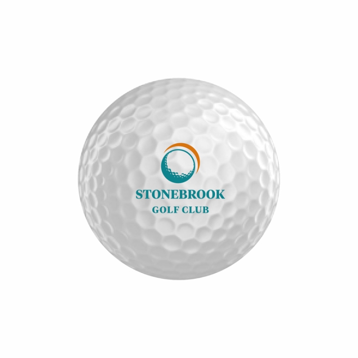 Custom Logo Promotional Golf Ball with Spot Color Printing